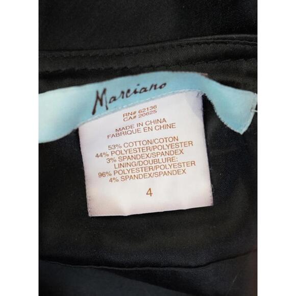 Vintage Marciano Black Bustier Corset Dress Sz 4 - Picture 6 of 7